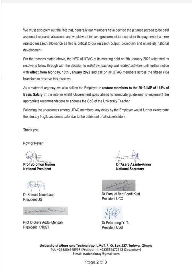 Very Urgent :National Labour Commission invites UTAG and FWSC 2 fb img 16418893289617205303443545231906