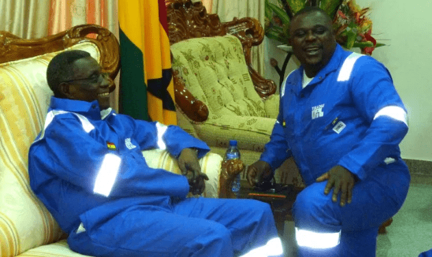 Koku Anyidoho and late former President Atta Mills 2 631x375 1