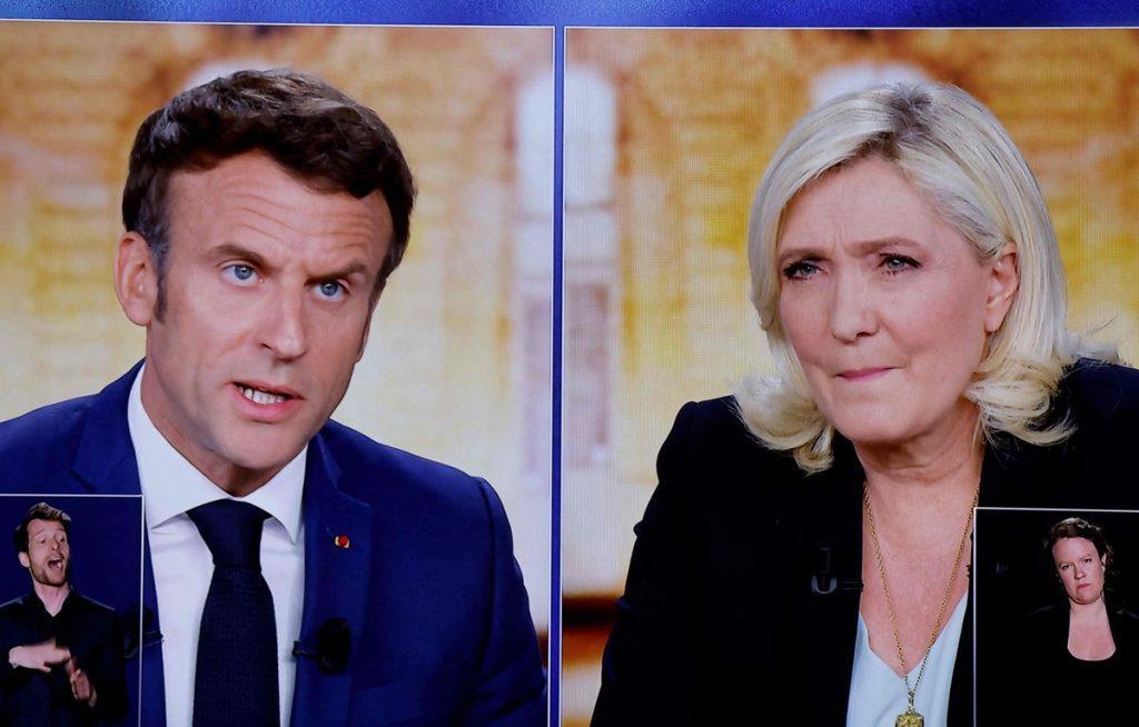 Macron wins France election 58.2%-41.8% (Ipsos estimate) 1 SEI99805553