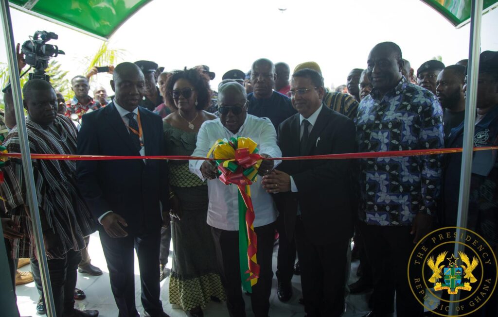 President Akufo-Addo commissions US$35 miliion pharmaceutical plant 1 nana adddd com