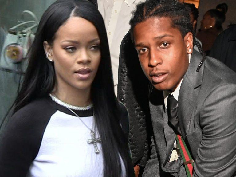 Rihanna & A$ap Rocky cheating and breaking up untrue Amina Muaddi Responds