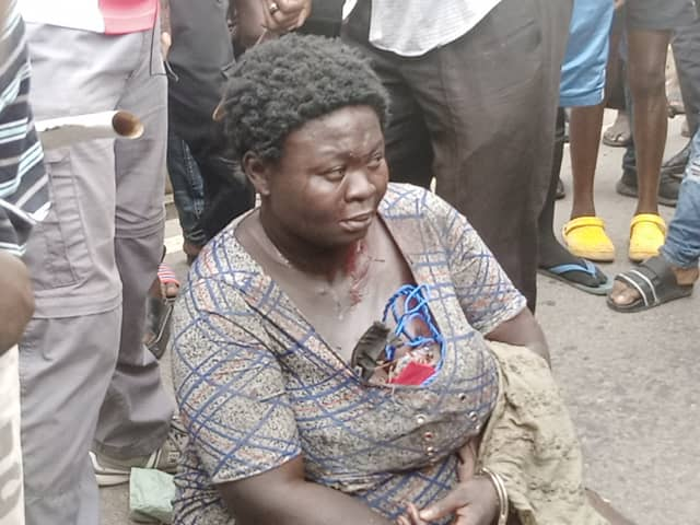 Mentally challenged woman stones man to death at Kwame Nkrumah Circle 1 image 1
