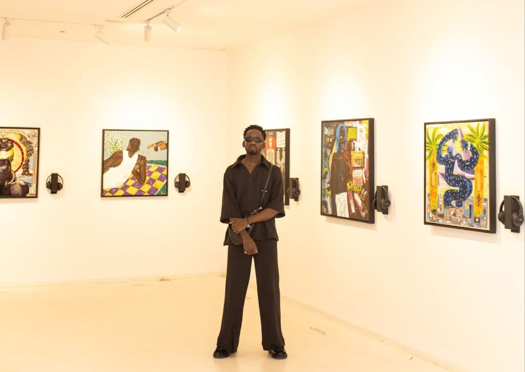 Mr Eazi's 'The Evil Genius' Art Exhibition Opens in Accra 1 20230915 213855