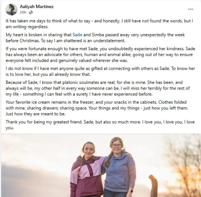 Arizona Dog Trainer Sade Johnson and Her Loyal Dog Simba Tragically Pass Away 2 image 299