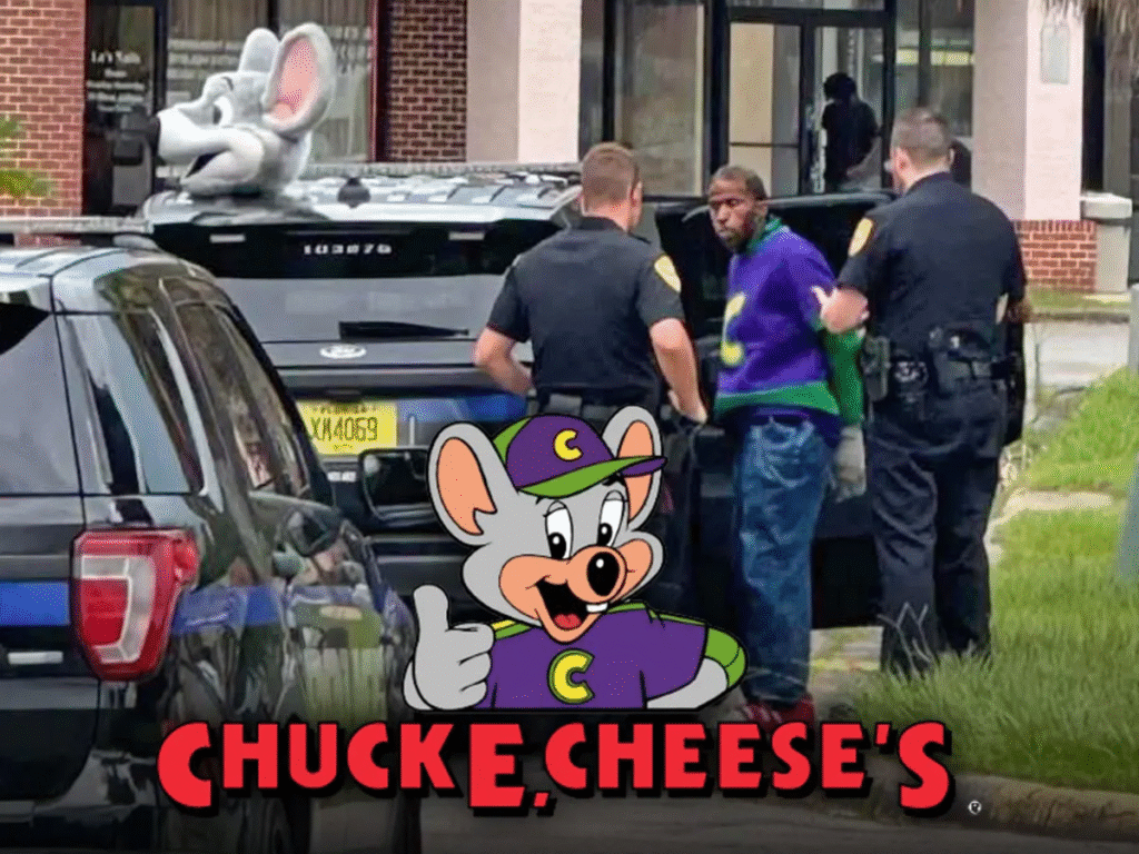 VIDEO:Chuck E. Cheese Mascot Arrested in Credit Card Fraud Scandal in Tallahassee 1 image 4