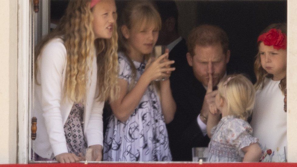 Prince Harry and Meghan remain low-key at Jubilee celebration 1