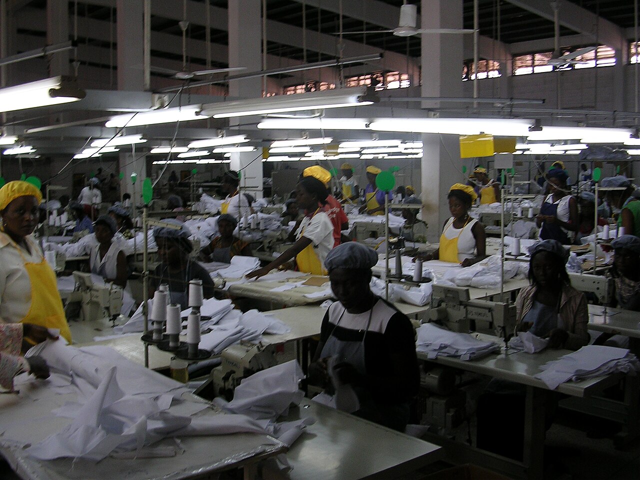 Industrial manufacturing plant in Ghana representing the 24-Hour Economy policy