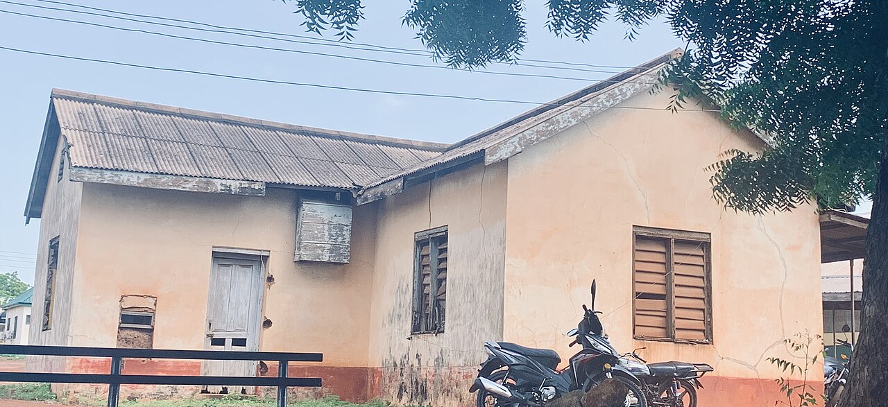 Construction work resuming at the Sefwi Wiawso maternity block in Ghana