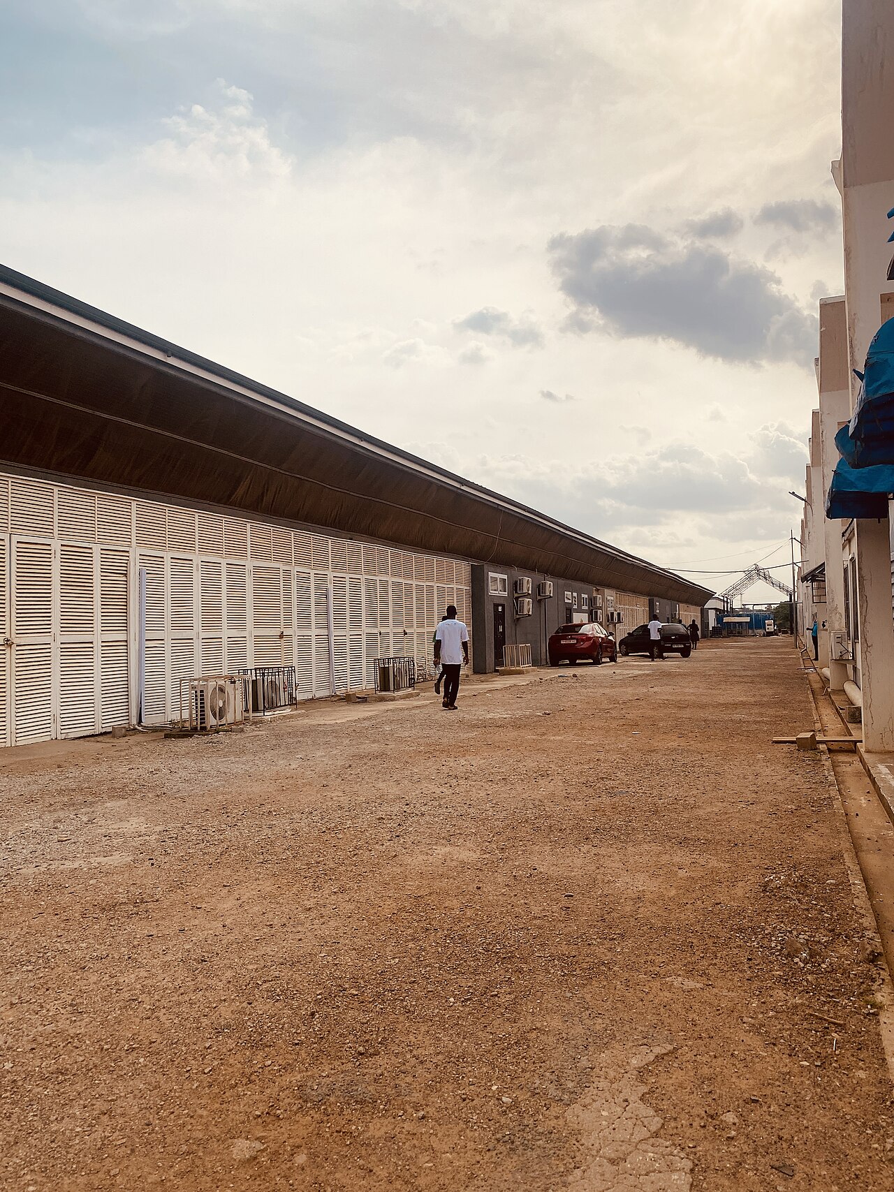 Researchers working in a modern science laboratory at the University of Ghana