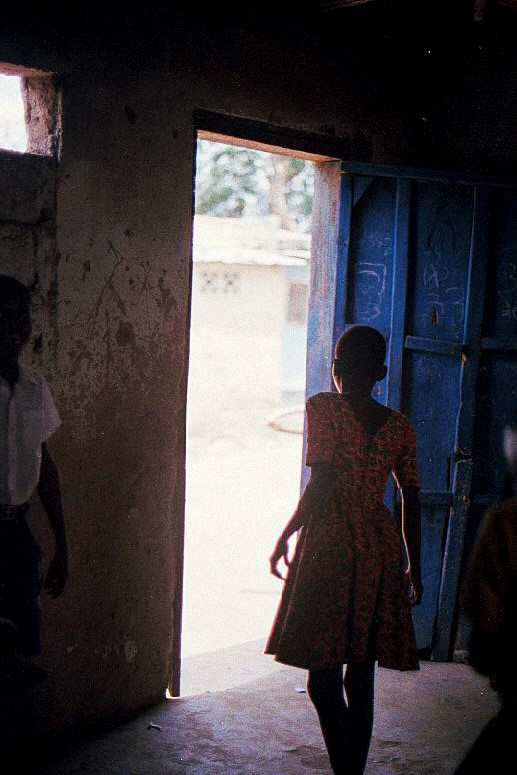 Empty classroom in the Upper West Region of Ghana during the ongoing teacher strike