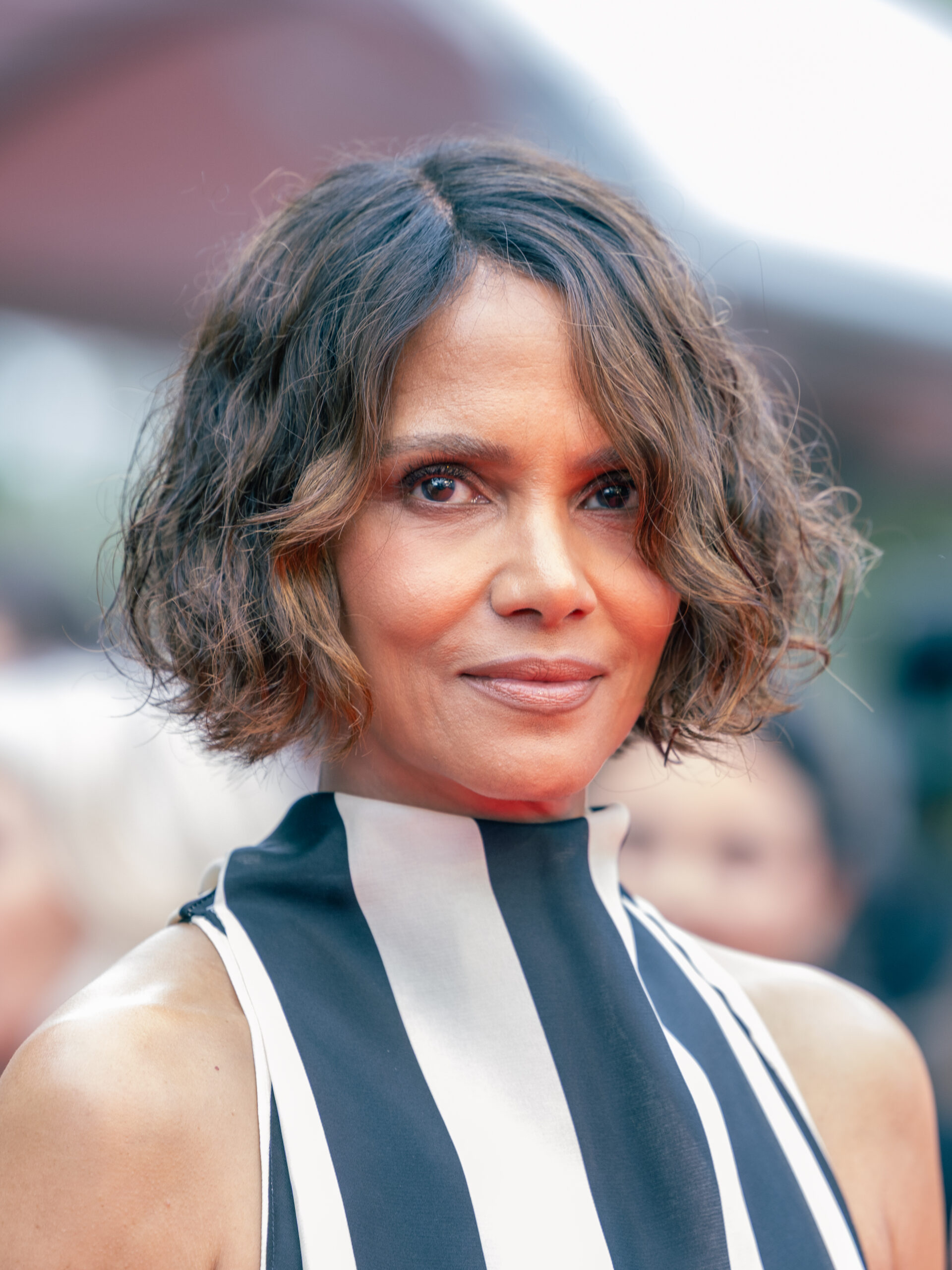 Halle Berry and Olivier Martinez attending a red carpet event