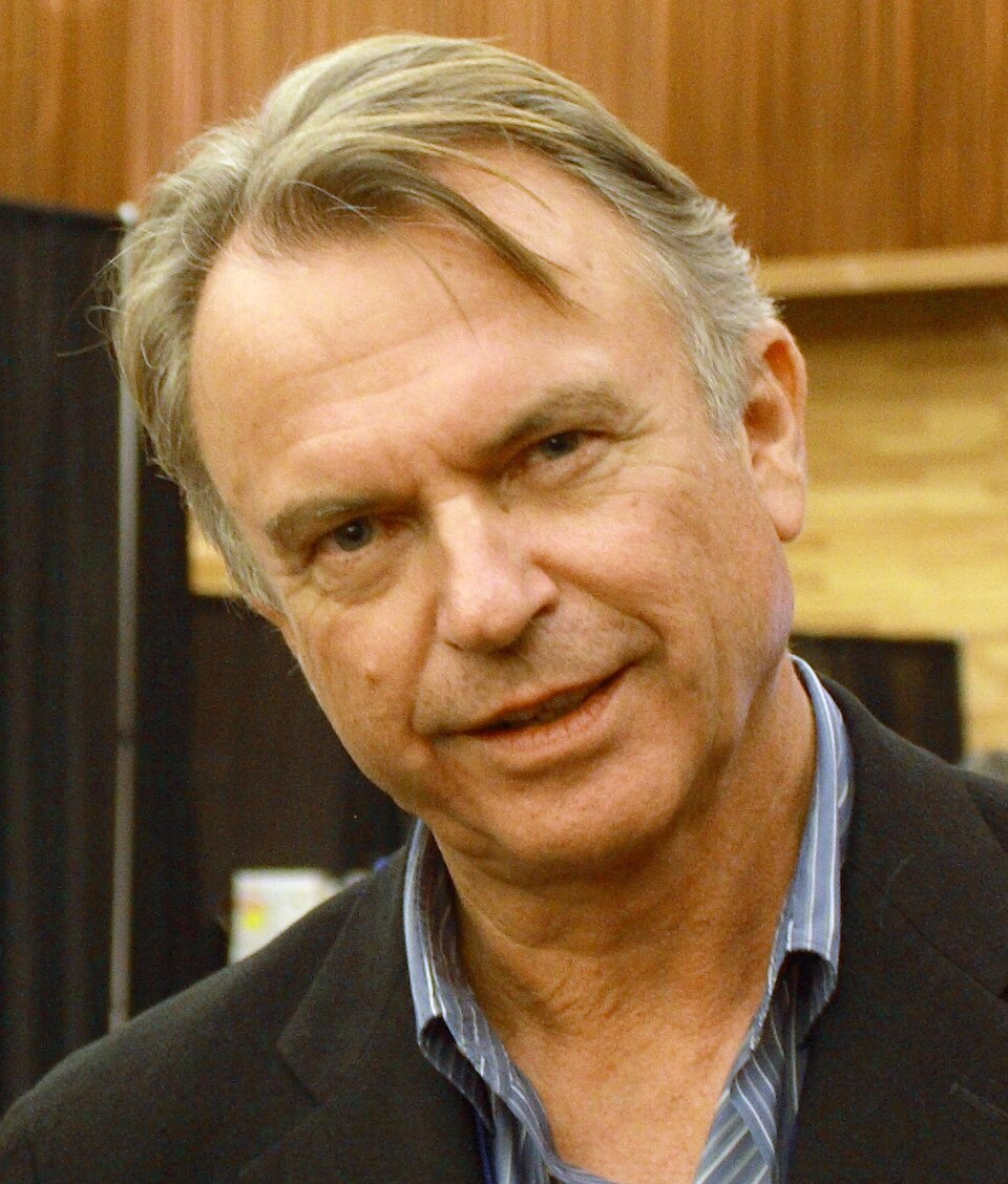 Sam Neill attending an international film premiere